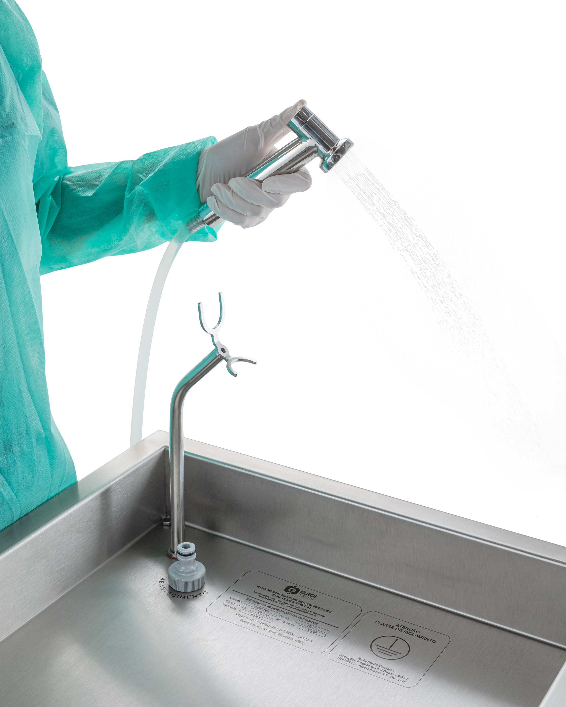 Carro de banho, Carrinho de banho, Banho de Leito, Banho no leito, Sistema de limpeza hospitalar - Elroi Medical Carro de banho, Carrinho de banho, Banho de Leito, Banho no leito, Sistema de limpeza hospitalar Elroi Medical