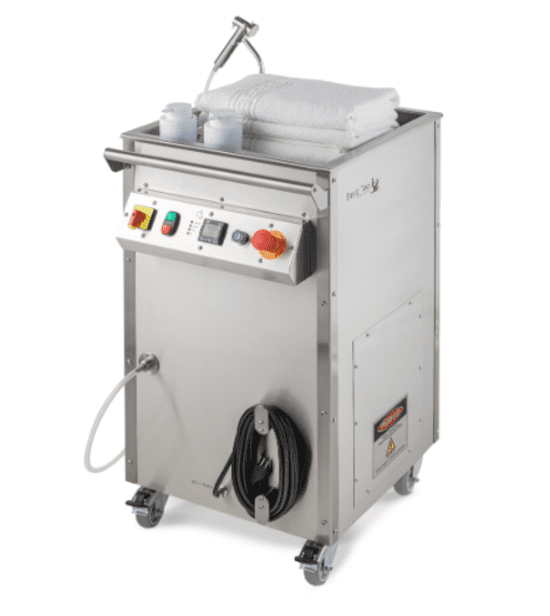 Carro de banho, Carrinho de banho, Banho de Leito, Banho no leito, Sistema de limpeza hospitalar - Elroi Medical Carro de banho, Carrinho de banho, Banho de Leito, Banho no leito, Sistema de limpeza hospitalar Elroi Medical