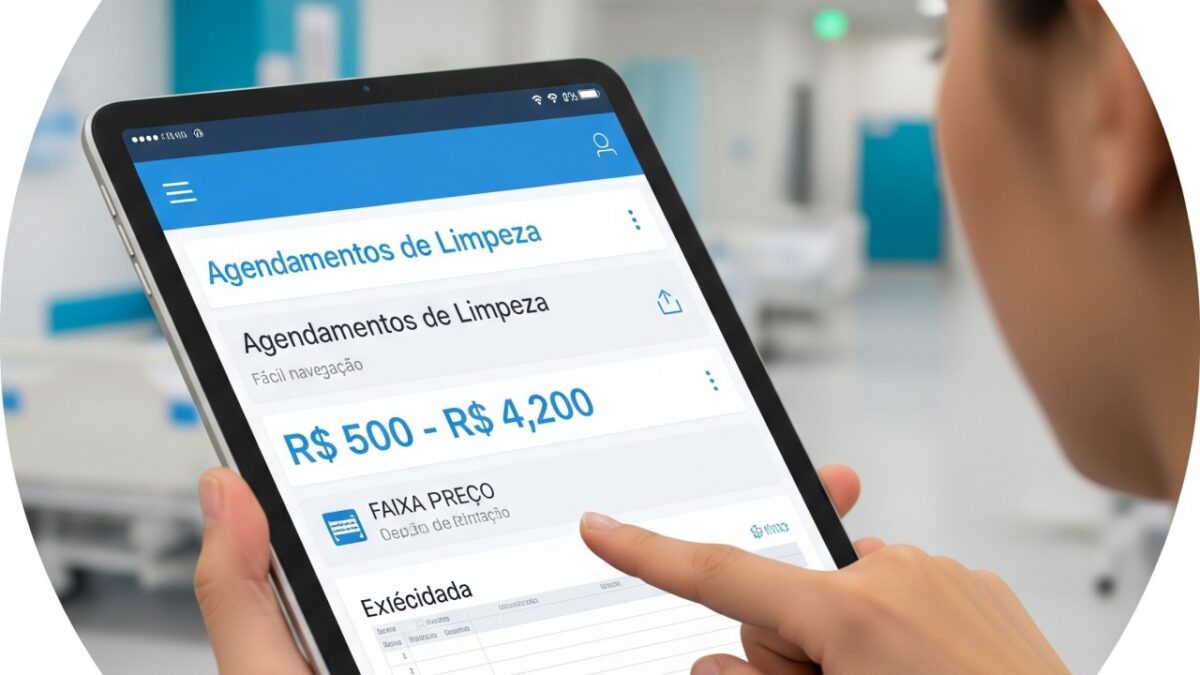 mulher mexendo no tablet Elroi Medical