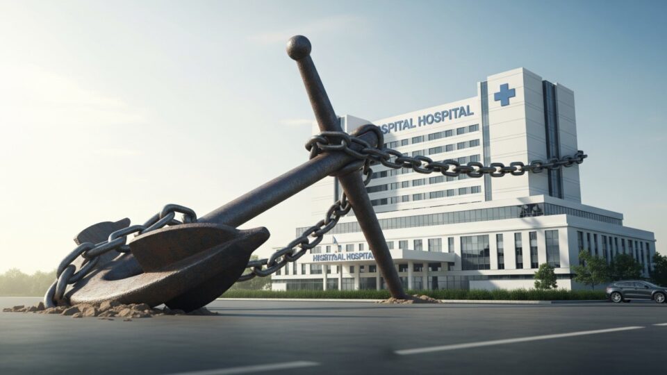 Ancora presa a hospital