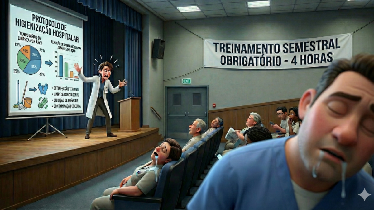 treinamento de limpeza hospital Elroi Medical