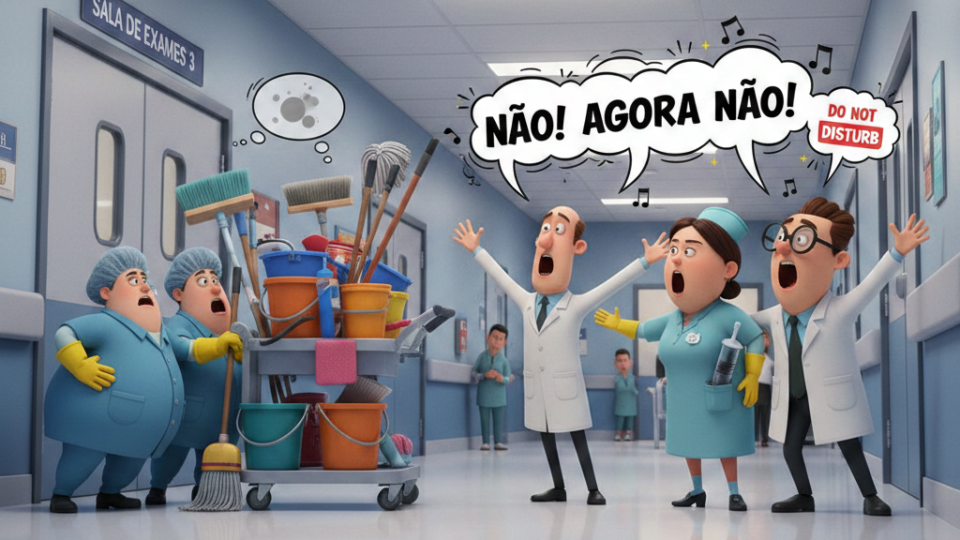 hospital limpeza