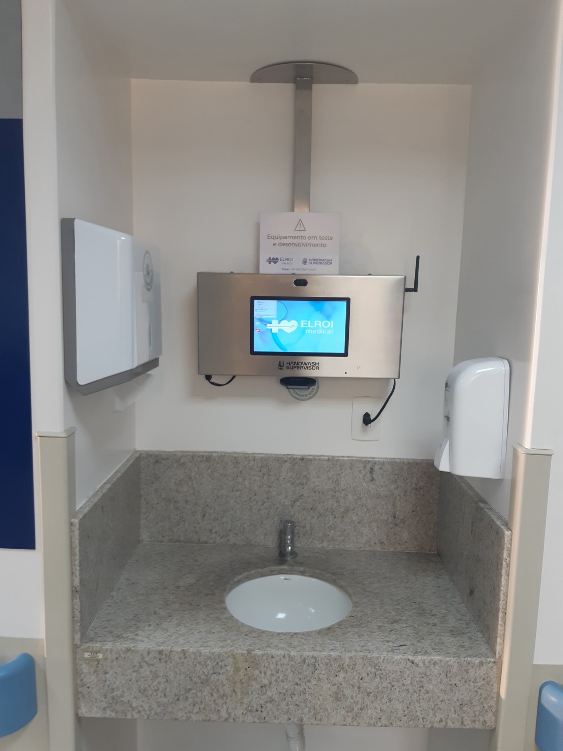 Supervisor de Higienização de Mãos Elroi Tecnologia Hospitalar