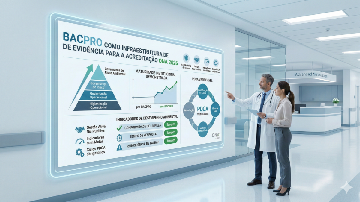 BACPRO - COMO ESTRUTURA DIGITAL SANITÁRIA DE EVIDENCIA E CERTIFICAÇÃO