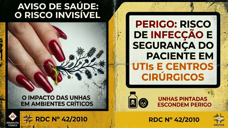 UNHAS GRANDES EM UTIs E CENTROS CIRÚRGICOS NÃO SÃO UM DETALHE ESTÉTICO.