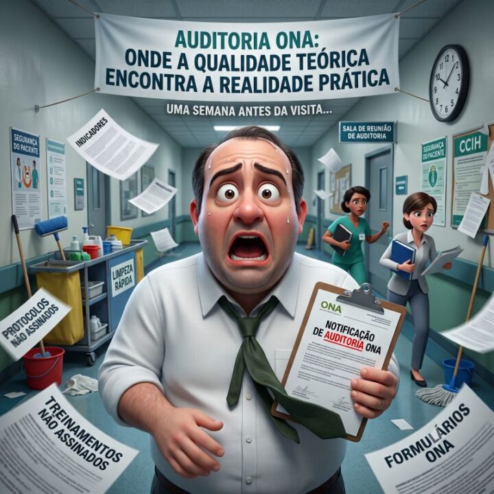 Caro gestor: uma pré-auditoria ONA não cria problemas.