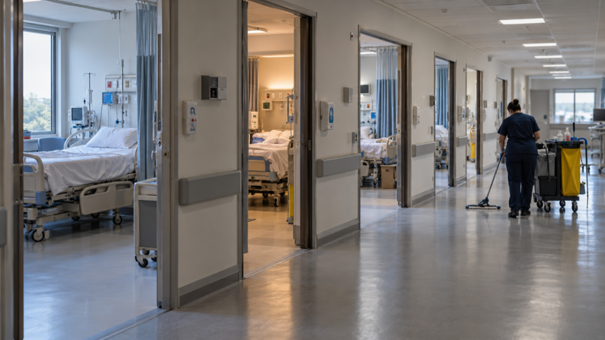 A limpeza hospitalar está operando com menos de 60% da capacidade. Como saber?